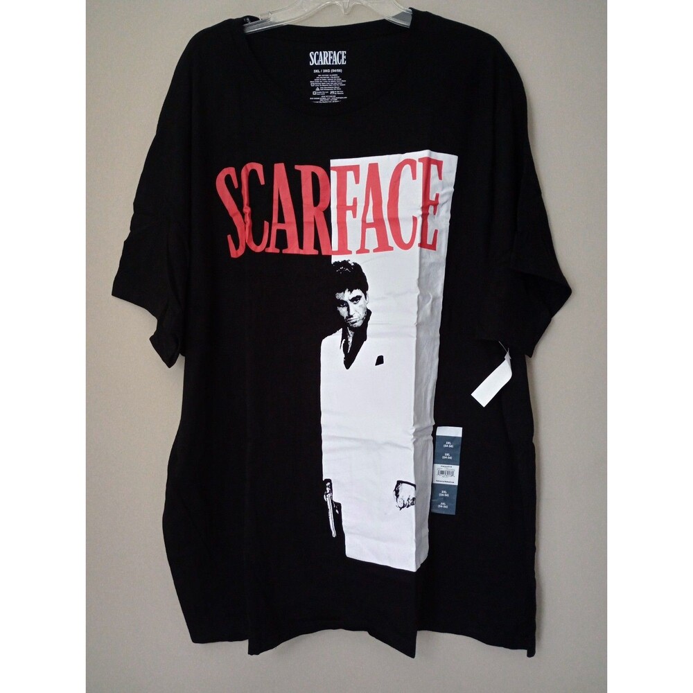 NWT Scarface Black Short Sleeve Tee Shirt Size 3XL
